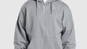 Essential Oversized Zip Up Hoodie